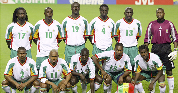 Il Senegal nel mondiale del 2002